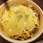すき家 - 料理写真:チーズ牛丼ミニ