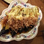 金町製麺 - 焼き茄子