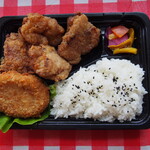 居酒屋食堂 ふぁみーる - 唐揚げ弁当400円