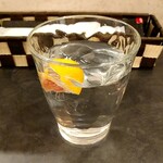 ベリーココ - お水にもフルーツが！さすがフルーツのお店ですね。