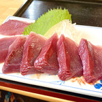 愛南 市場食堂 - びやびやかつお刺身（単品）1000円