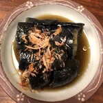 御料理 めなみ - なすの煮びたし