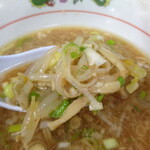 ラーメン二郎 - シャキシャキ音がします