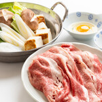 うどんダイニング うずまき - 自家製出汁のすき焼き