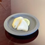 Tsukiji Sushi Omakase - 毎日作る浅漬けは後半の舌休めに