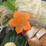 四季海鮮 旬花 - 料理写真:活いか造り