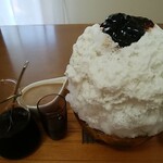 埜庵 - コーヒーゼリー乗せてみた