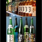 うどんダイニング うずまき - お酒の種類が豊富！