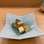 鮨 わき田 - クリームチーズ八丁味噌漬け