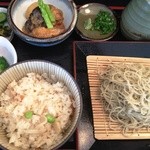 そば工房 緑風亭 - 日替わり定食（８９０円）