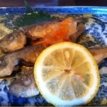 地球屋にんげん亭 - 小鯵南蛮漬け  ¥300