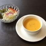 御影公会堂食堂 - スープ・サラダ