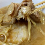 ラーメン二郎 - ド乳化したプースー、神豚イェーイ！
      マンセー！