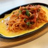 アイズカフェ - パスタランチ（鉄板ナポリタン）…税込880円