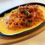 AI's caf'e - パスタランチ（鉄板ナポリタン）…税込880円