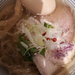 淡麗拉麺 己巳 - ポルチーニ香る 特製塩らーめんアップ