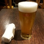 Toriushi - 生ビール：490円+税