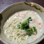 盛安 - 海老クリームスープうどん