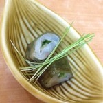 よし寿し - 突き出し♪2012.7