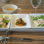 THE ReQ - パスタランチの前菜。（２０１２．７．２７）