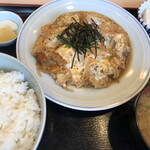 さんほれ - かつ玉子とじ定食