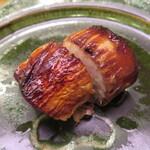 味 ふくしま - 鰻中には松茸が巻いてあります