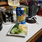 缶チューハイとお通し？
