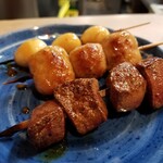 やきとん千登利 - レバ・つくね・うずら。