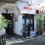 Antica osteria BACIO - 店構え。　　　　　2020.10.31