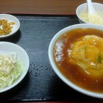 Tenhou - 天津飯定食750円