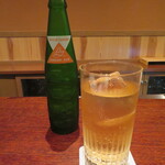 にしぶち飯店 - 私はジンジャエールで乾杯