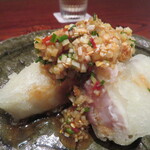 にしぶち飯店 - とても印象的だった鰆の天ぷら