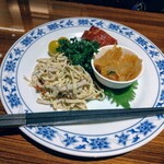 横浜中華街 重慶飯店 - 三種盛り二人前