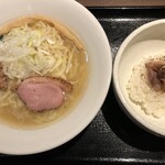 鴨出汁中華蕎麦 麺屋yoshiki - 鴨と浅利の塩そば