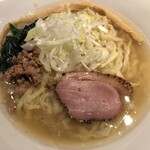 鴨出汁中華蕎麦 麺屋yoshiki - 鴨と浅利の塩そば