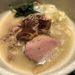 鴨出汁中華蕎麦 麺屋yoshiki - 鴨と浅利の塩そば