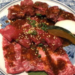 一頭 - カルビ＆ハラミ＆ロースの240g