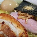 塩そば専門店 桑ばら - 塩玉そば＋大盛