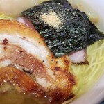 塩そば専門店 桑ばら - 塩玉そば＋大盛