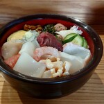 たか鮨 - ランチの生ちらし