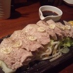 豚小家 - 2012.7 茹で豚（680円）岩中豚のバラ肉使用