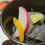 旬彩 なごみ - 名物胡麻豆腐　　　　　　　あったら食べるべき逸品
