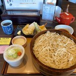 桂木庵 - ★更科もりそば（660円税抜）天ぷら付（200円税抜）★