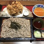 寿司と山形蕎麦 海風季 - ごぼう天そば