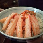 かもめ食堂 - 香箱ガニ丼(笑)