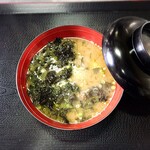 亀の手の味噌汁