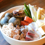 蛸焼き・炉ばた 満家 - 《飲み放題付き120分/LO90分》 海鮮七福鍋コース 4名様～ 4000円 2/28まで