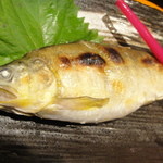 漁菜献舗 鳥新 - 2012.7.27）アユの塩焼き