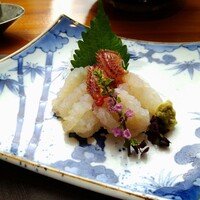 銀座 蟹みつ - 毛蟹の足の洗い。あまくて最高！