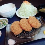 Kodawari Tonkatsu Kagura - もちぶたヒレかつランチ